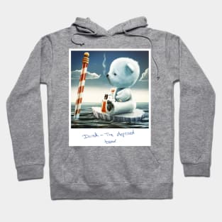 "Derek The Depressed Bear" by Andy Fairhurst Hoodie